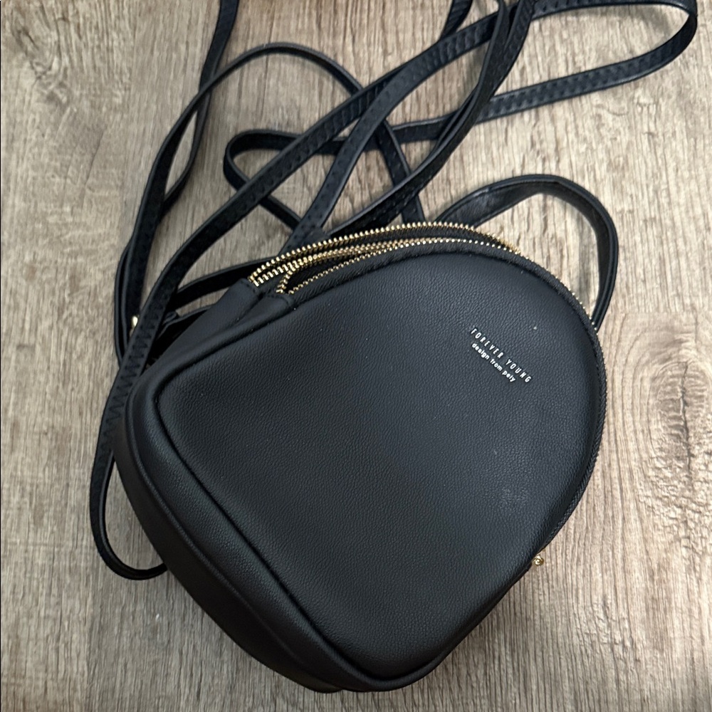 Forever Young Black Mini Bag